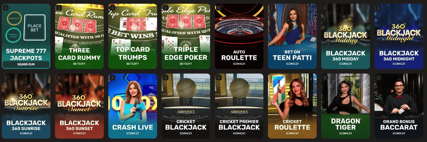 Live Casino Oliver 3