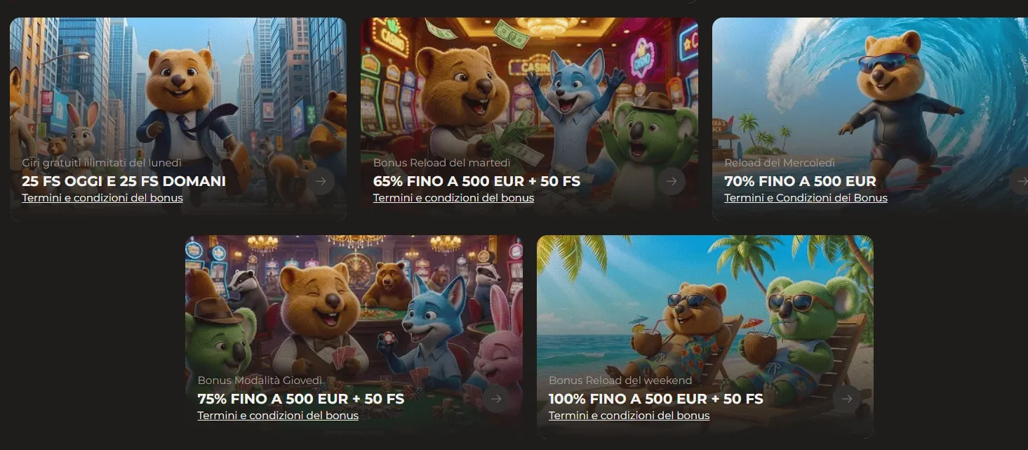 Promozioni Oliver Casino 3
